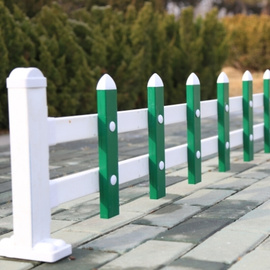 PVC塑钢护栏花草定制花园栅栏C庭院花圃花坛别墅隔离公园幼儿园