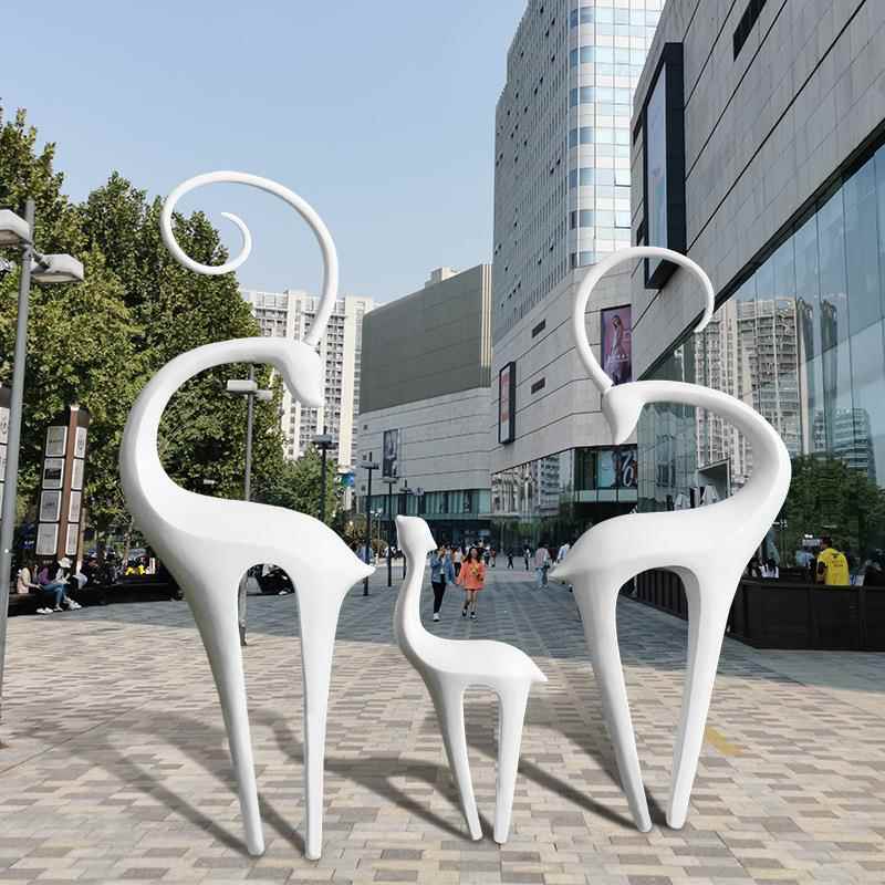 户外型园景观大梅花鹿落地林创意别墅庭院摆件装饰动物雕CF-05569