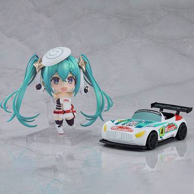 限购5/预定 初音未来 赛车音 Racing Miku 2023 粘土人 Q版可动