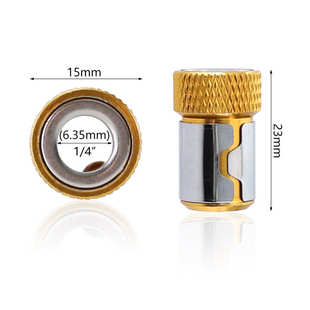 电动起子强力批咀加磁器充器磁圈全金属批头加磁环螺丝刀风批批头