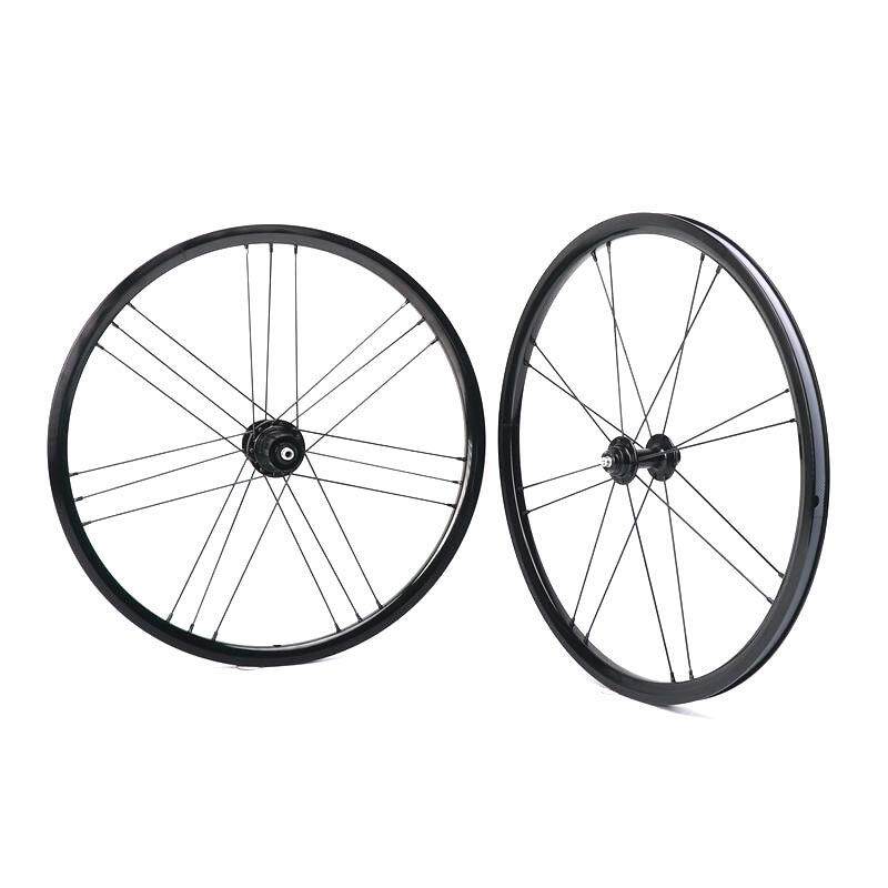 折叠车轮组20寸406铝合金V刹车圈74-130mm4培林11速G3自行车轮毂