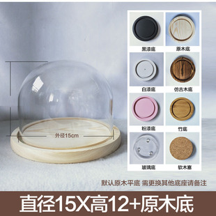 摆设人偶球罩佛像玻璃罩球形玻璃罩圆球形圆罩标本核桃玩偶积木