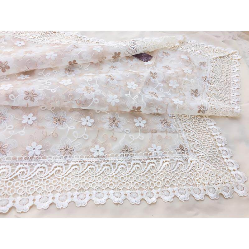 床头柜罩盖布蕾丝冰箱罩洗衣机盖巾电视罩防尘布遮盖微波炉罩家用