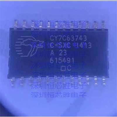 CY7C63743C-SXC 输入/输出控制器接口集成电路 封装SOP-24 全新IC