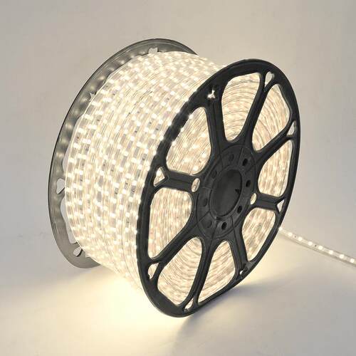 led灯带5730超亮灯条双排线灯三色变光客厅卧室吊顶防水光带220V