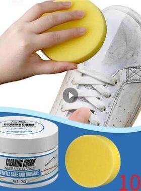 Shoes Cleaner Multi-functional With Sponge White Shoes