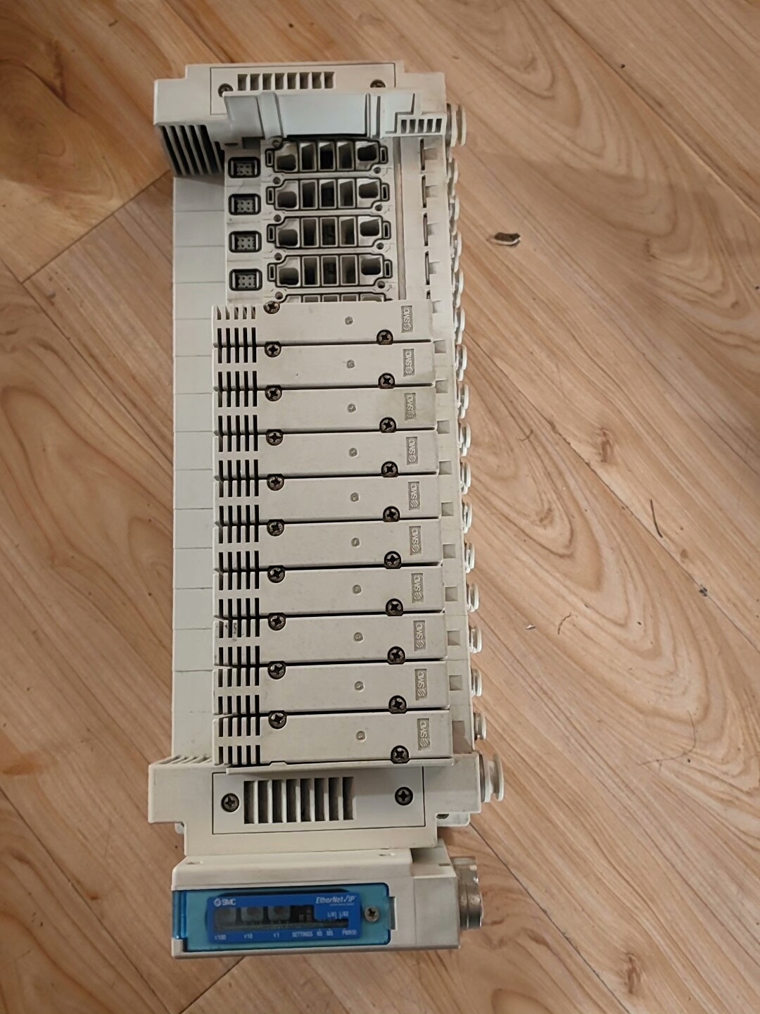 二手拆机 SMC阀岛底座SS5Y5 15位底座带控制器 EX