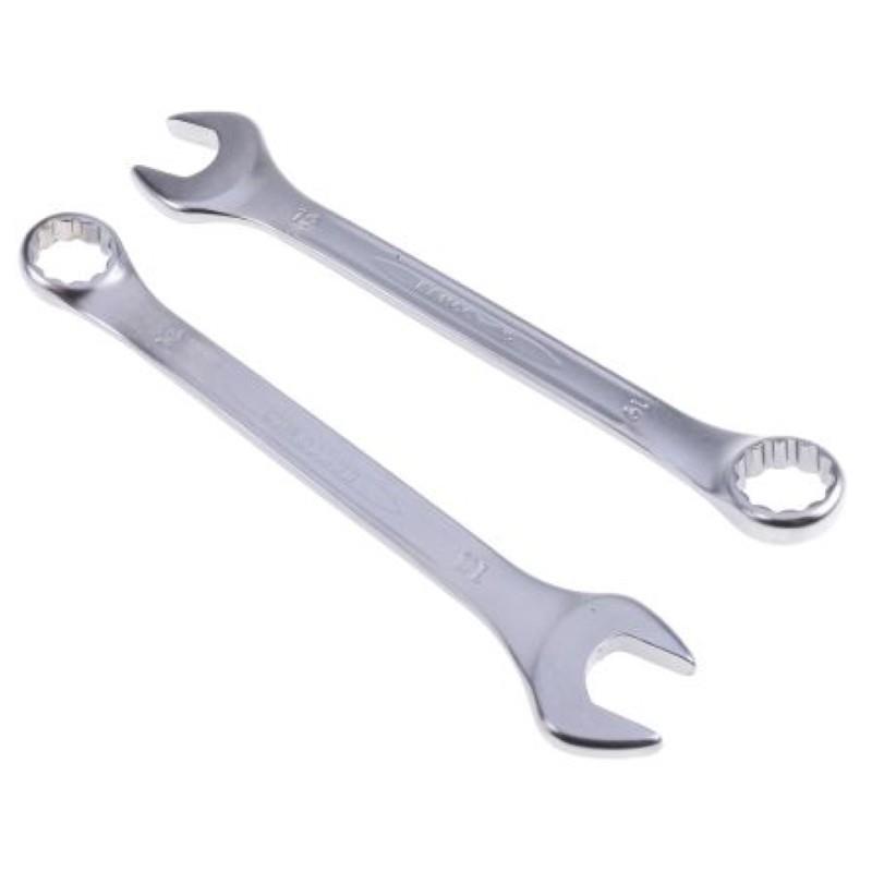 111M/SH12 Bahco 组合扳手套件12件钒钢组合扳手套件内含8mm-19mm