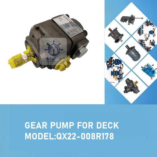 BUCHER QX22-008R178 Gear pump for deck 船舶甲板齿轮泵液压泵