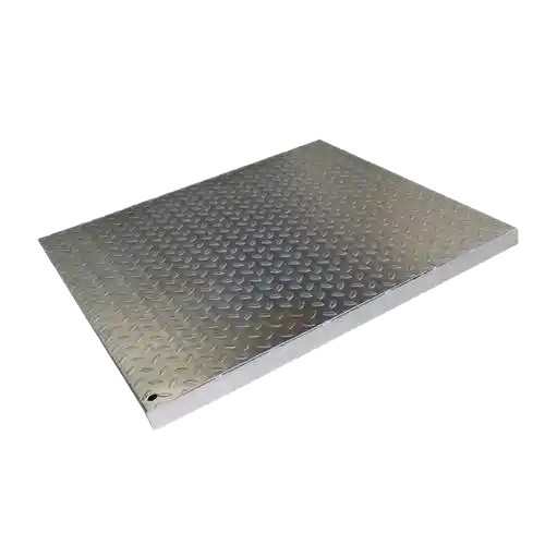 热镀锌钢格栅盖板防滑踏步板浸锌复合钢格板复合花纹板钢盖板厂家