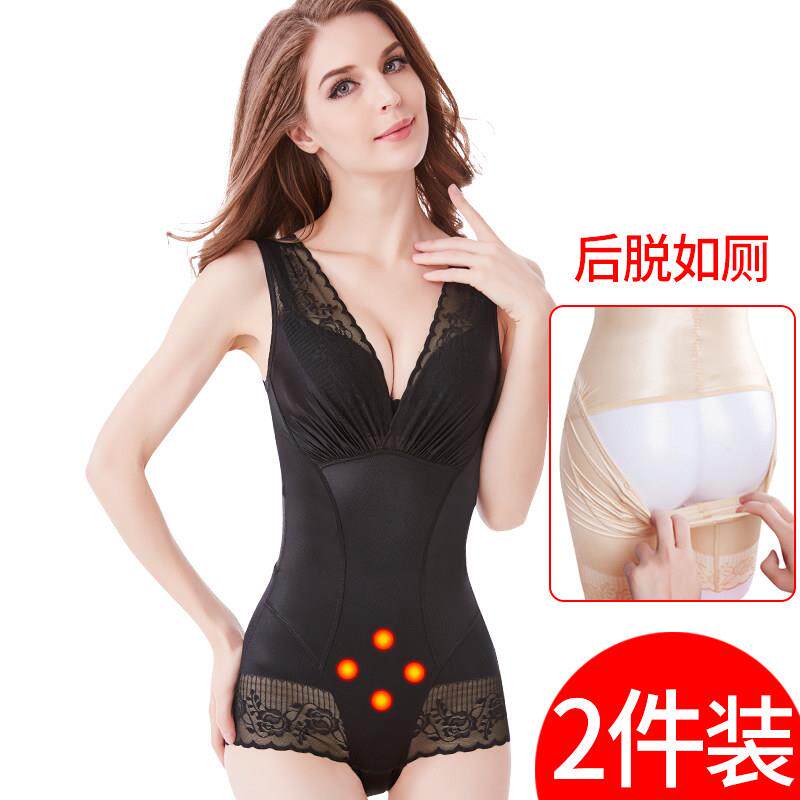 正品婷美年华塑身内衣女收腹束腰塑形美体束身连身无痕紧身后脱式