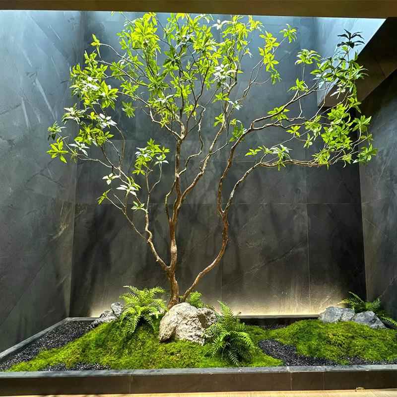 马醉木仿真大绿生仿植造景橱窗仿植物79679770装饰树型假树室内景