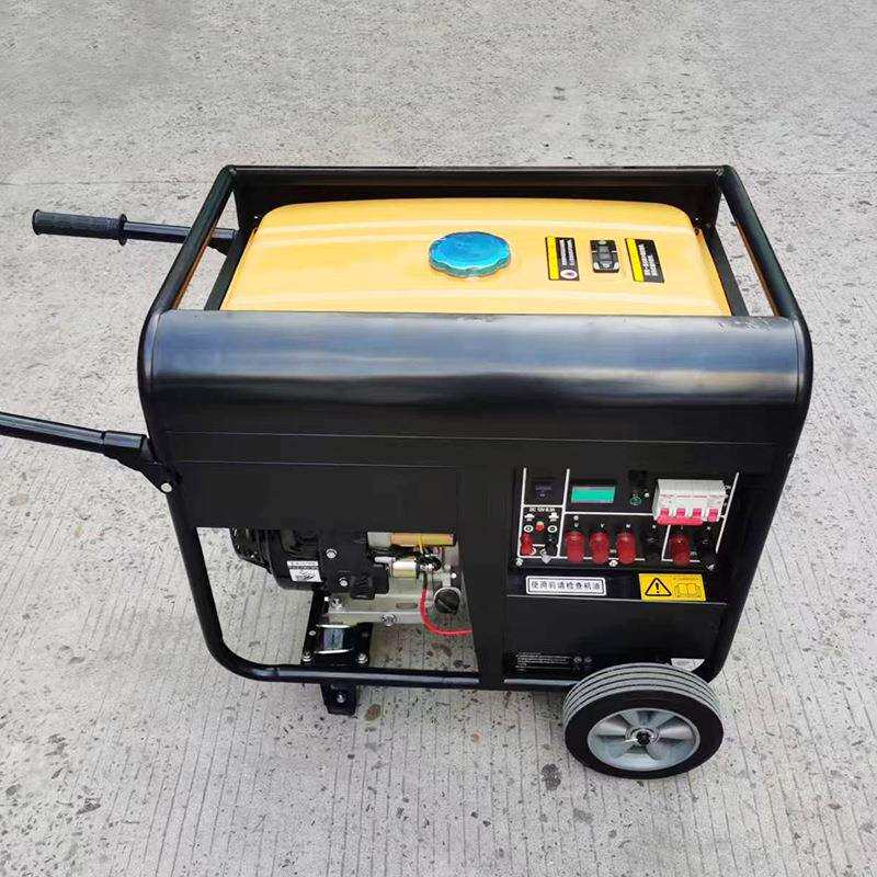 厂家小型家用220V/380单三相工业发电机组 汽油发电机大油箱