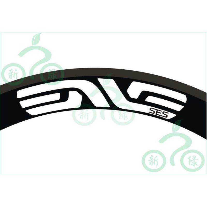6张ENVE SES公路车轮框轮组轮子贴纸镂空雕刻转印个性DIY装饰车贴