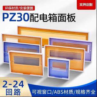 空开箱盖子pz30配电箱盖板家用电表箱开关箱面板单双排明暗装盒盖