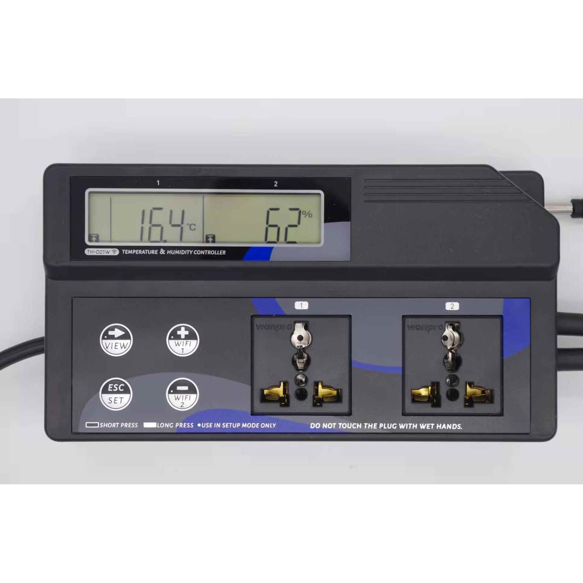 WIFI 物联网温湿度控制器 室内室外温度计 便携式数字温度计宠物