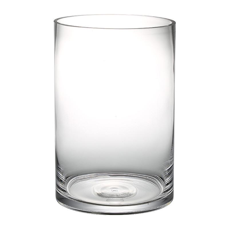 超白加厚玻璃鱼缸客厅小型桌面圆柱形直筒金鱼缸透明水培造景创意