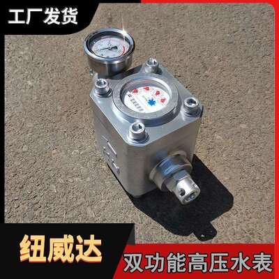 16mpaSGS型矿用高压水表煤矿用注水流量计SGS型双功能高压水表