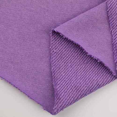 直销新款新款CVC毛圈鱼鳞布 秋冬卫衣面料 涤棉毛圈布毛圈卫衣布