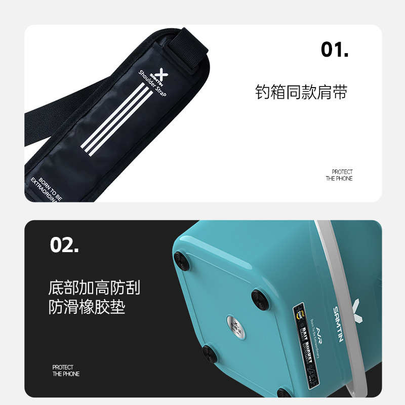 雷臣多功能机械师开饵桶四件套手提散炮盆黑坑不粘饵台钓鱼饵料盆