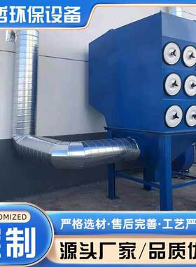 滤筒集尘器粉尘处理布袋除尘器现货斜插式滤筒除尘器脉冲式高效