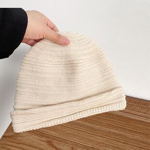 脑部开颅手术后专用光头帽子男季新款薄款包头睡帽化疗后女士帽