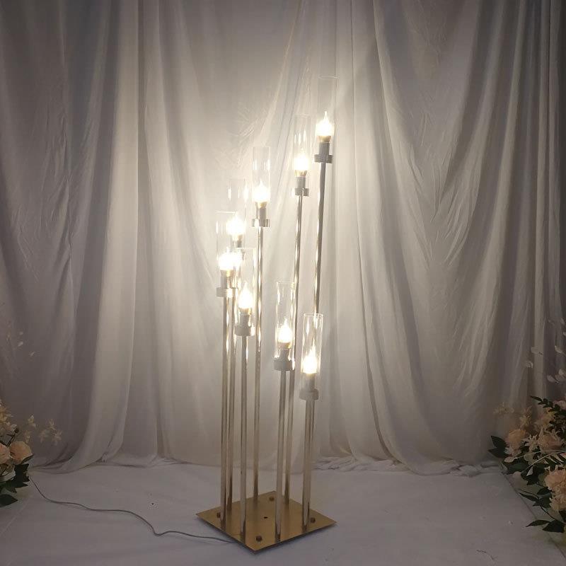 婚庆引镀头步电步高舞台布道具ZOE装路饰灯婚礼现场置t台摆件婚礼