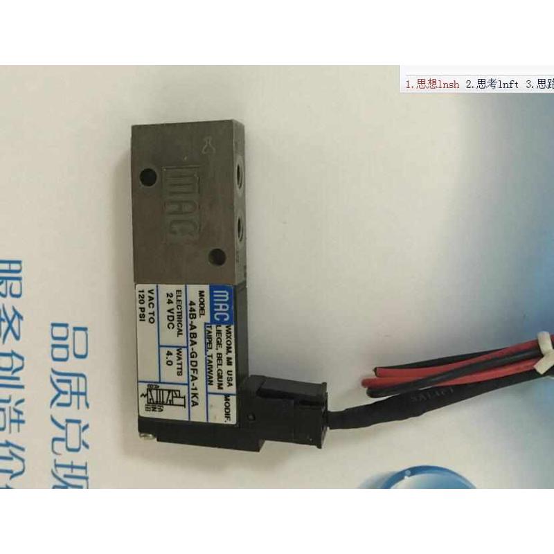 MAC电磁阀44B-ABA-GDFA-1KA/44C-ABA-GDFA-1KT/34B-L00-GEMC-1KA=