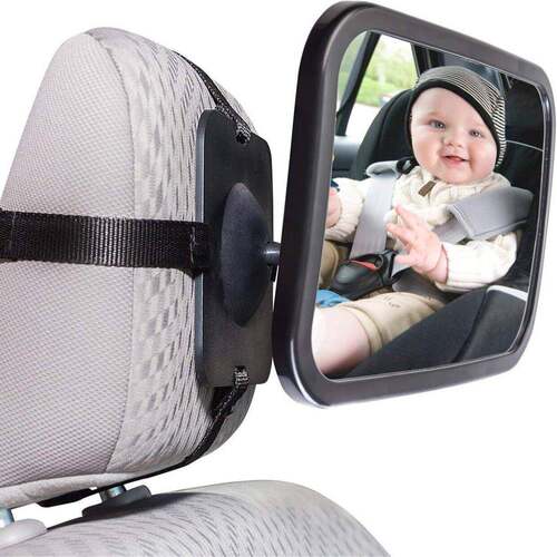后视镜 贝镜 baby mirror 360度可调角度 后排车内观察