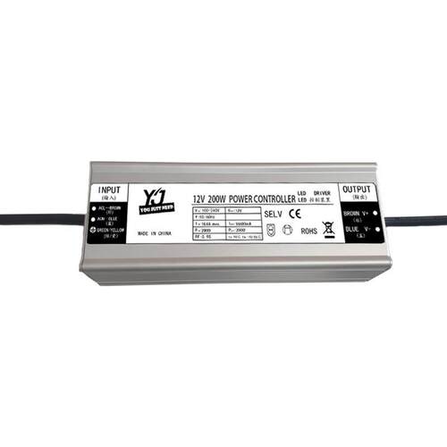 LED恒压防水电源12V24V200W灯箱灯条防水驱动开关电源