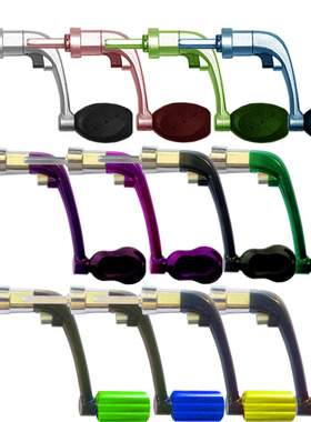 仿车轮金属摇把远投海竿轮摇把渔轮摇把可折叠手柄摇臂小配件零件