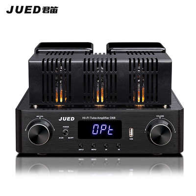 JUED君笛 D68全新升级进口电子管发烧级胆机蓝牙大功率功放机家用
