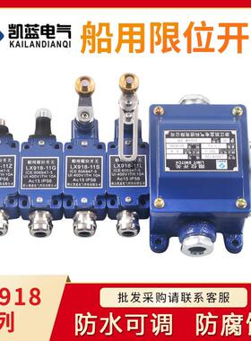 重型船用限位开关LX918-120 11L 11Z 11G 行程开关11S可调式500V