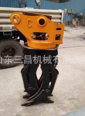 属具废c铁爪子挖掘机s抓木器夹木机旋转液压夹砖机