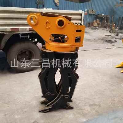 属具废c铁爪子挖掘机s抓木器夹木机旋转液压夹砖机