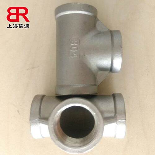 供应不锈钢低压水管接头直通直角三通 玛钢接头