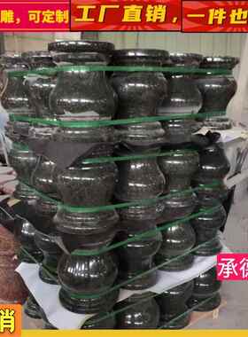 石桌石凳一套户外茶庭院椅花园家然用圆桌茶台天花岗岩款式材台石