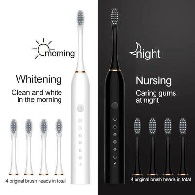 Electric Ultrasonic Toothbrush Six Speed Mode Home Soft Hair