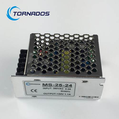 三相交流380V交流转24V 工业工控机械设备配套开关电源MS-25-24