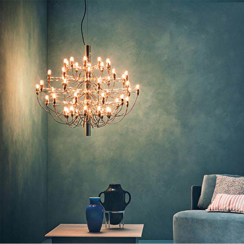 【花想容】别墅客厅吊灯创意个性北欧复式楼意大利艺术楼梯间灯具