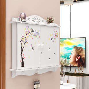 配电箱电闸盒电表箱遮挡箱 饰箱欧式 电表箱装 饰画创意田园电表箱装