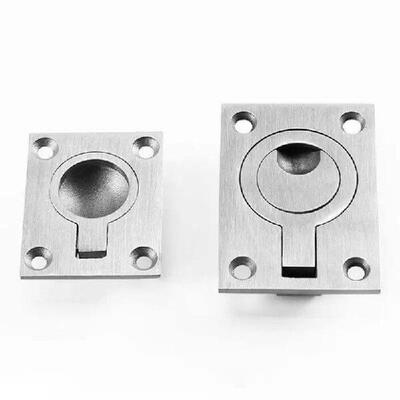 304 Stainless Steel Concealed Handle Pull Ring Boat Deck