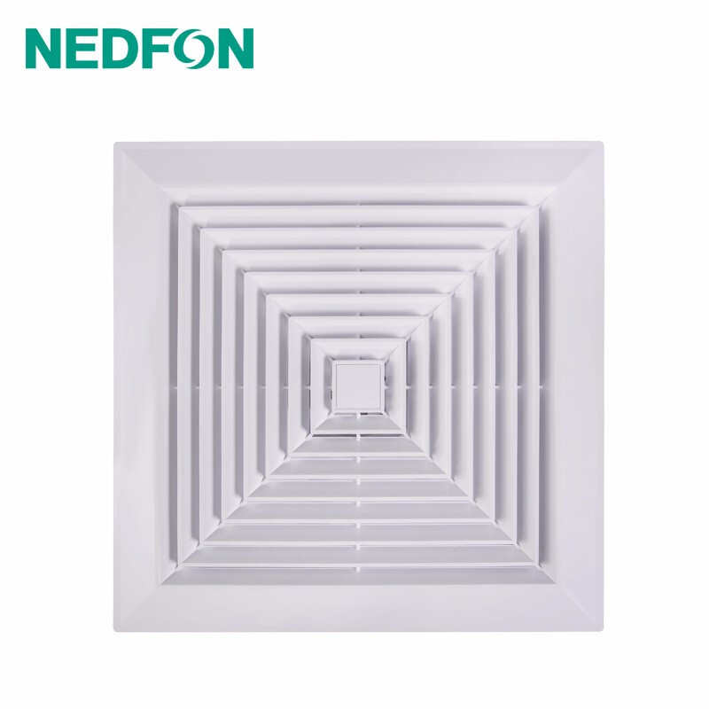 绿岛风排气扇600*600天花板换气扇吸顶式管道排风石膏板/铝扣板