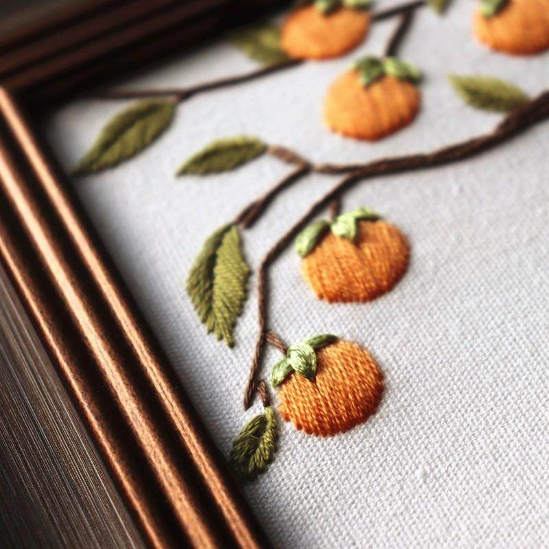 刺绣手工自绣摆件二十四节气霜降喵小慢制作初学者手作diy材料包,住宅家具,布艺,淘宝优惠券,粉丝福利购,淘宝优惠卷