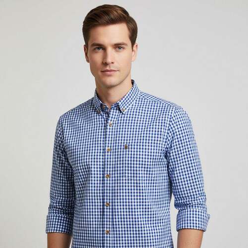 Women's Cowboygirl Blue Gingham Granddaddy Snap Shirt