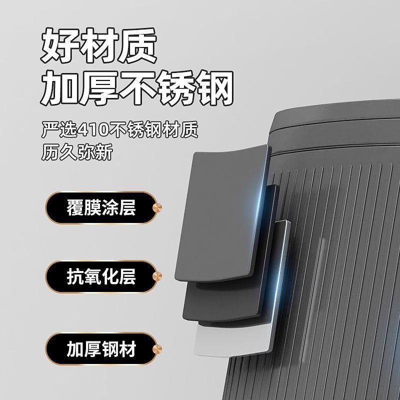 ODX不锈钢智能量感应垃圾桶号大容L家用商自动用厨房大办公室带盖