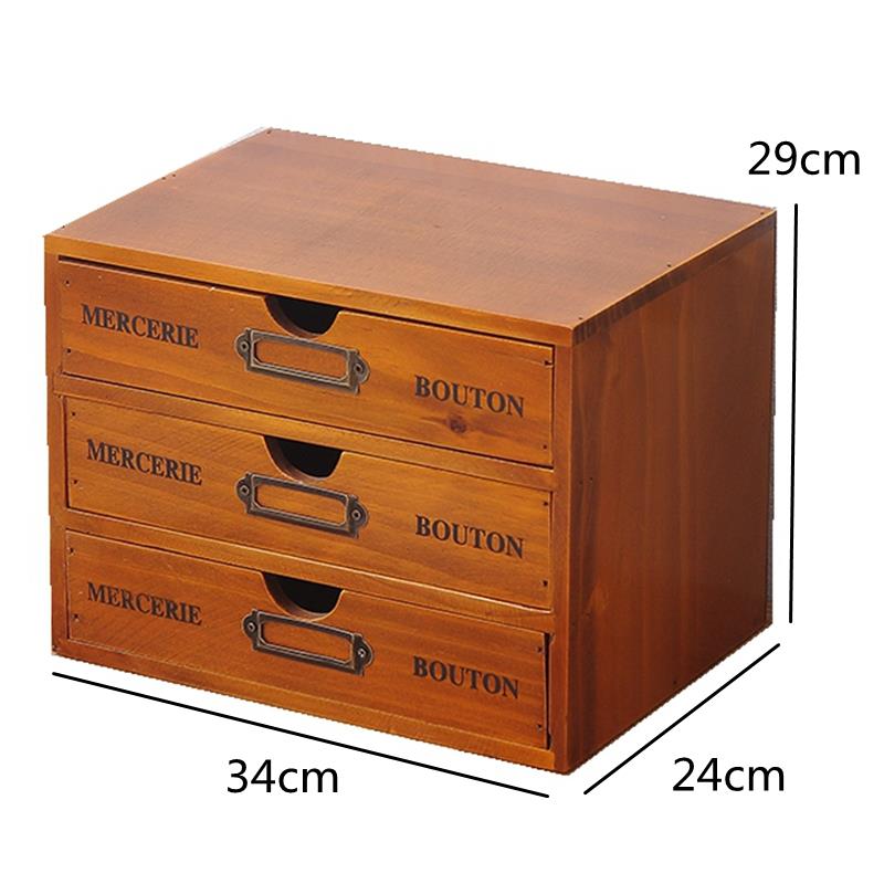 高档z柜akka实木办公桌收纳盒面多抽屉杂物理小收纳纹身针分类收