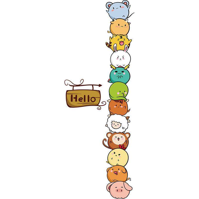 卡通门贴家具翻新贴纸3d立体墙贴创意可爱墙壁贴画柜子儿童房布置,家居饰品,软装墙贴,淘宝优惠券,粉丝福利购,淘宝优惠卷