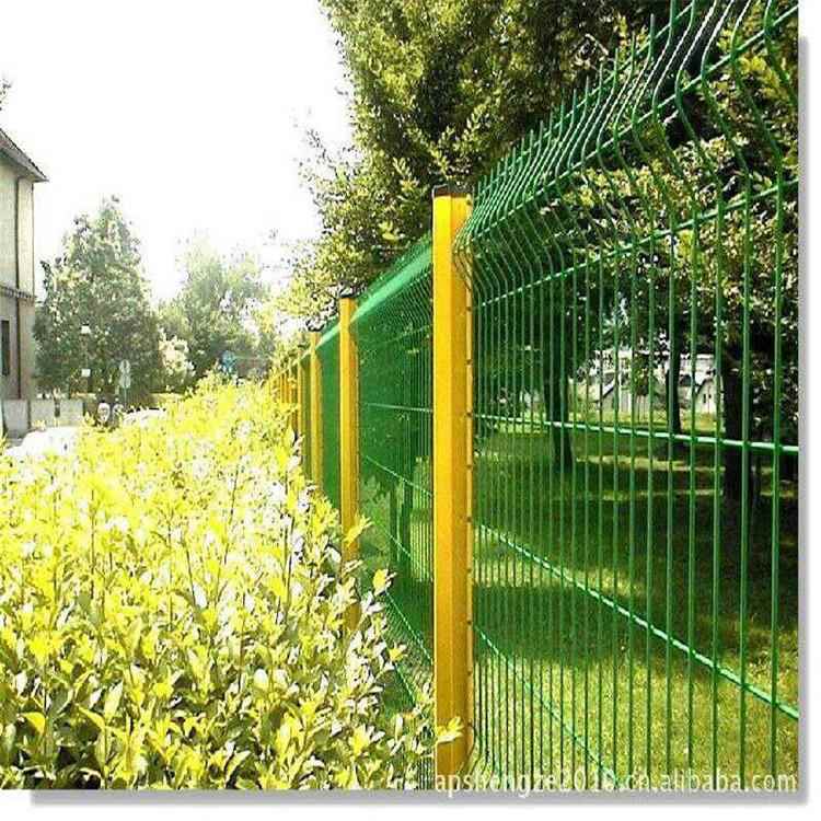 公园防护网园林护栏网防盗护栏网新型围栏网绿色铁丝护栏网