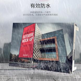 户外广告led显示屏大屏幕P5商场舞台电子屏室外防水立柱设计全彩